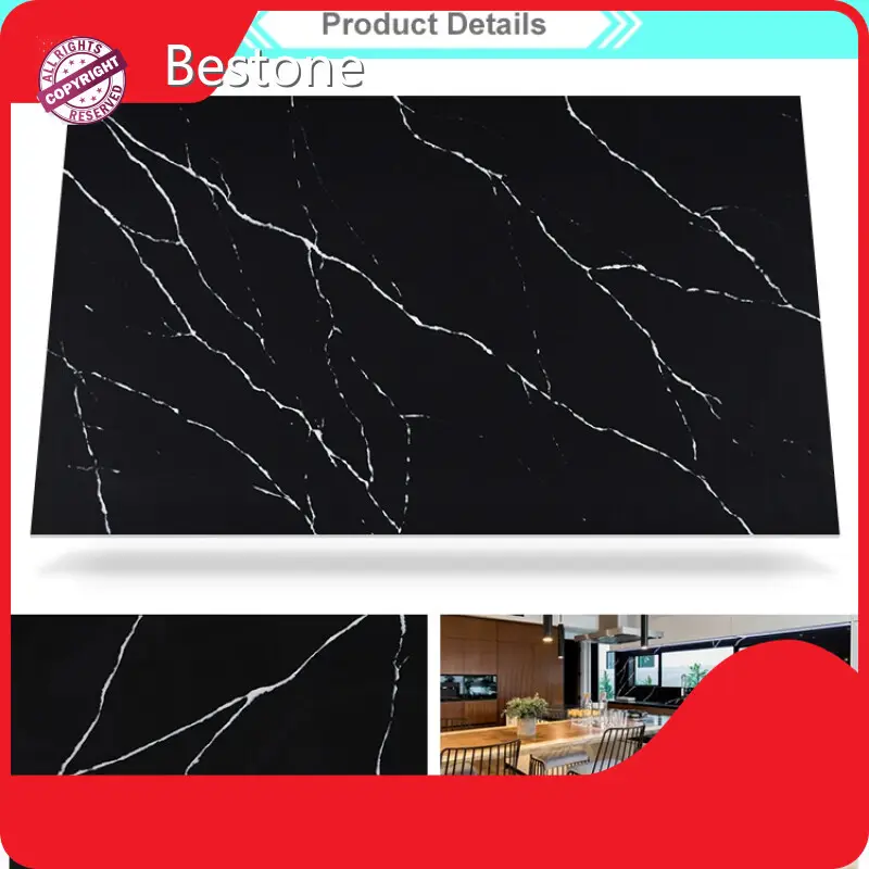 Hot Quartz Countertops Calacatta 20mm Bestone Brand 1