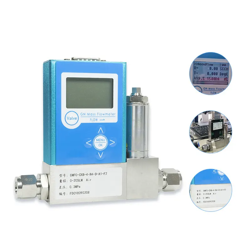Mass Flow Meter Controller by Gn Flow Meter 6