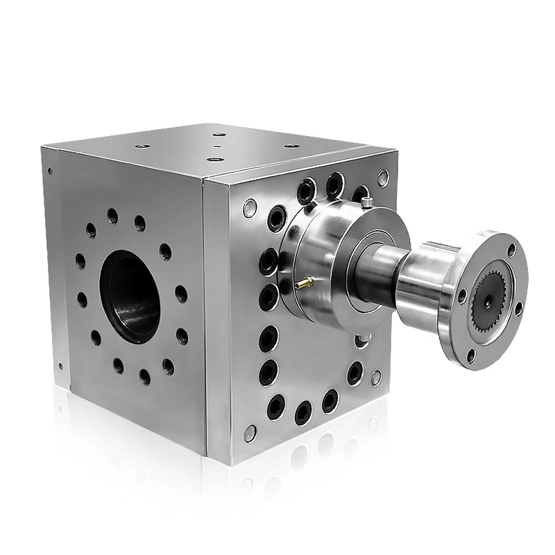 Pompe thermofusible de dosage de stabilisation de tension de pressurisation Shanghai Cixi 100cc pour l'extrusion de plastique 1