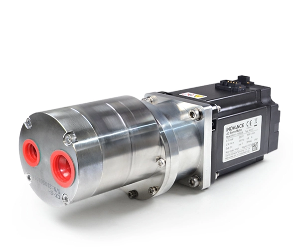 Micro pompe à eau 24v dc, micro pompe à liquide, 10 bars SS304, micro pompe à engrenage magnétique en acier inoxydable 1