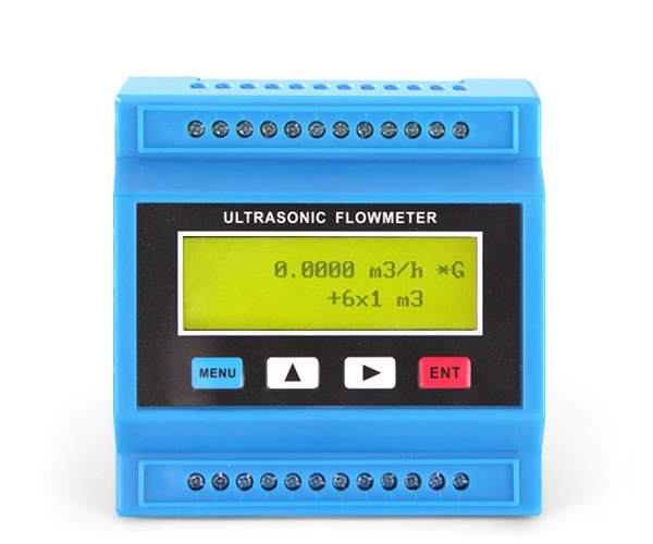 Morsetto CA 220 V su misuratore di portata ad ultrasuoni per tubo dell'acqua con temperatura elevata 150 ° C 1