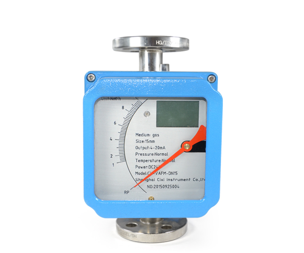 Dual-Line Display Float Flow Meter Metal Tube Gas Rotameter 1
