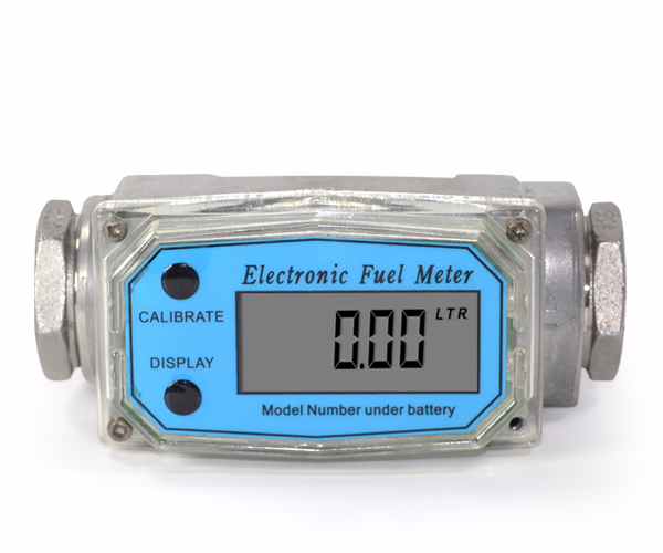 Medidor de flujo de combustible diésel, medidor de flujo de turbina digital electrónico WL 1
