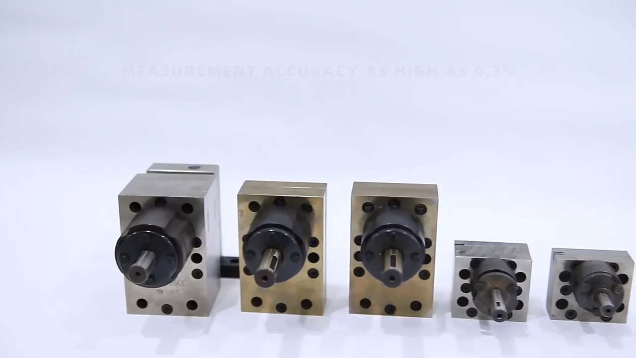 Hochviskose Polyurethan-Silikon-Dosierpumpe, Epoxidharz-Schmelzkleber-Dosierung, chemische Spinnharz-Zahnraddosierpumpe für Extruder 1