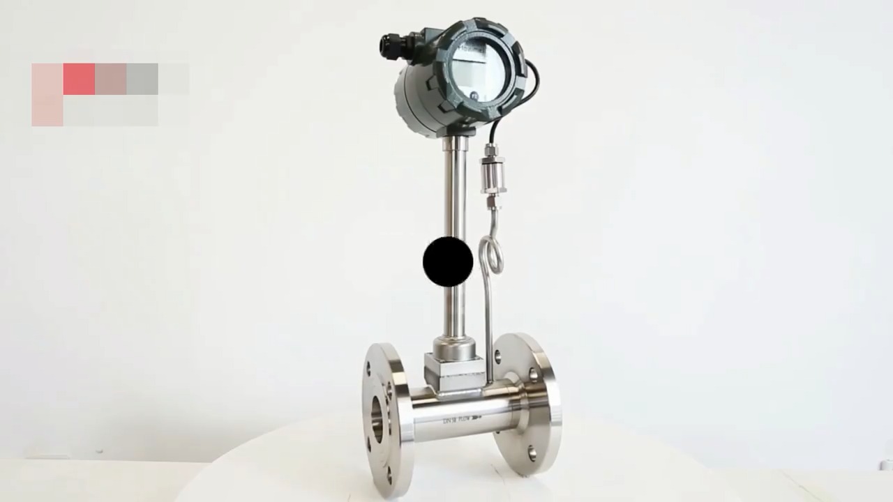 Pulse RS485 Propan Argon Wasserstoff LPG Biogas CO2 Stickstoff Sauerstoff Gas Vortex Durchflussmesser 1