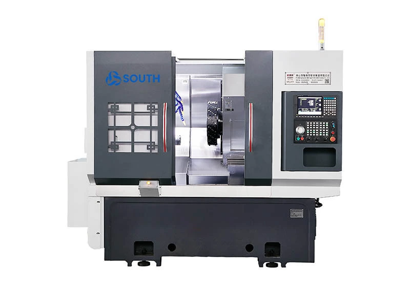 4-axis Power Turret CNC Lathe Machine with Tailstock CK46DTY 1
