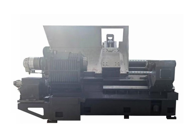 Automatic Light duty CNC Lathe with Gearbox CKS5080 2