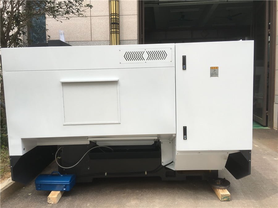 420mm swing over bed CNC lathe –2000mm machining length-Manual Lathe Machine, Economic CNC Lathe Machine,  Heavy Duty Flat Bed CNC Lathe Machining Center