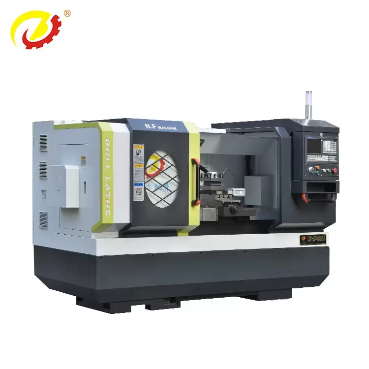 420mm swing over bed CNC lathe –650mm machining length 2