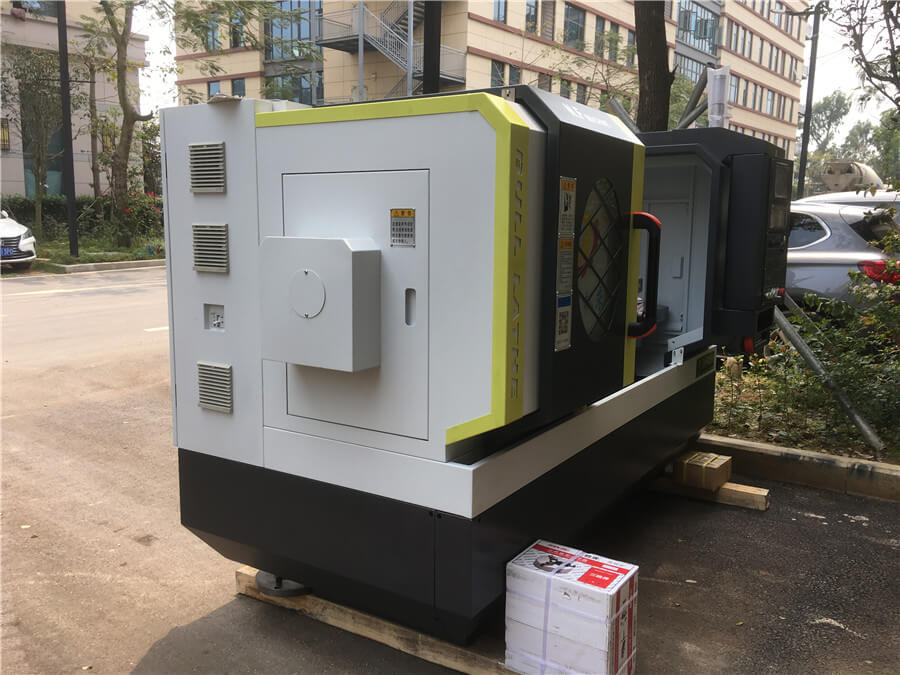 420mm swing over bed CNC lathe –650mm machining length-Manual Lathe Machine, Economic CNC Lathe Machine, Heavy Duty Flat Bed CNC Lathe Machining Center