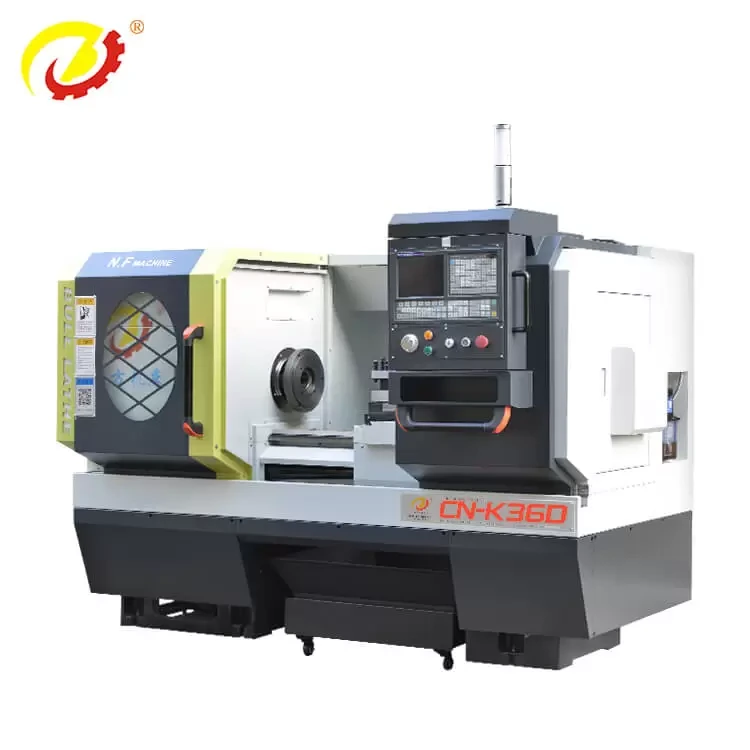 مخرطة CNC مقاس 360 مم متأرجحة فوق السرير CN-K36D 1