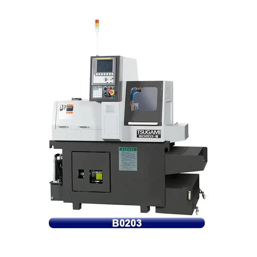 Torno suíço de 3 eixos proporcionando lucros máximos B0203-III 1