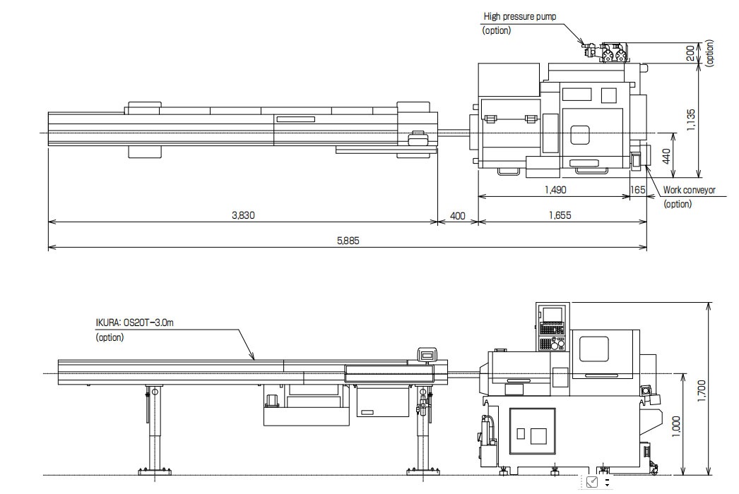 Guangzhou South Lathe Machine Tools Company Limited B0204-Manual Lathe Machine, Economic CNC Lathe Machine, Heavy Duty Flat Bed CNC Lathe Machining Center