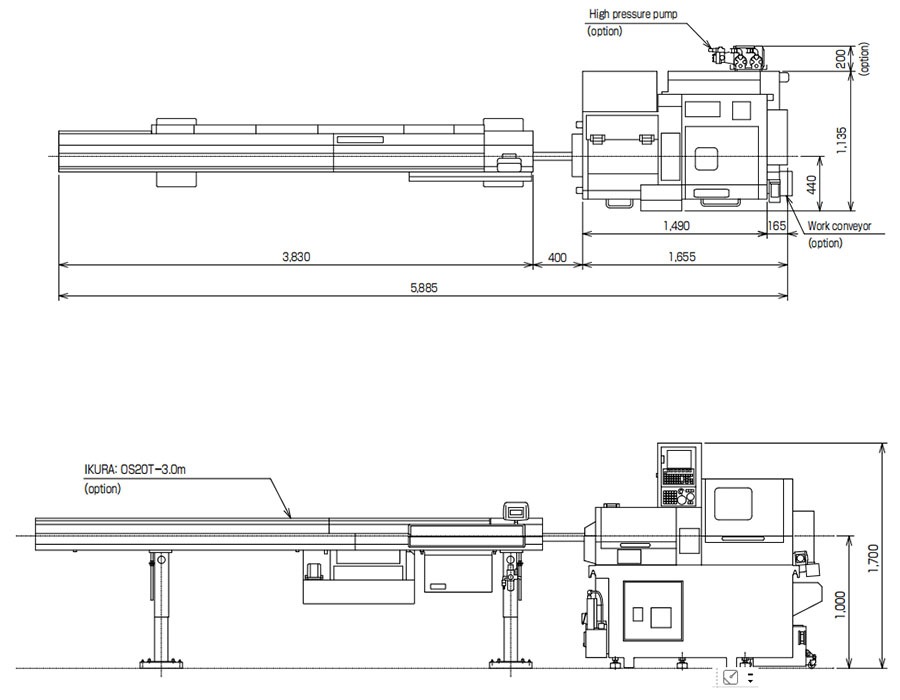 Guangzhou South Lathe Machine Tools Company Limited B0205-Manual Lathe Machine, Economic CNC Lathe Machine, Heavy Duty Flat Bed CNC Lathe Machining Center