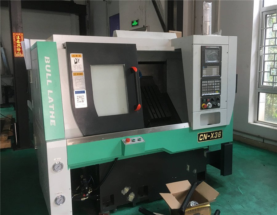 420mm swing over bed CNC lathe –250mm machining length-Manual Lathe Machine, Economic CNC Lathe Machine, Heavy Duty Flat Bed CNC Lathe Machining Center