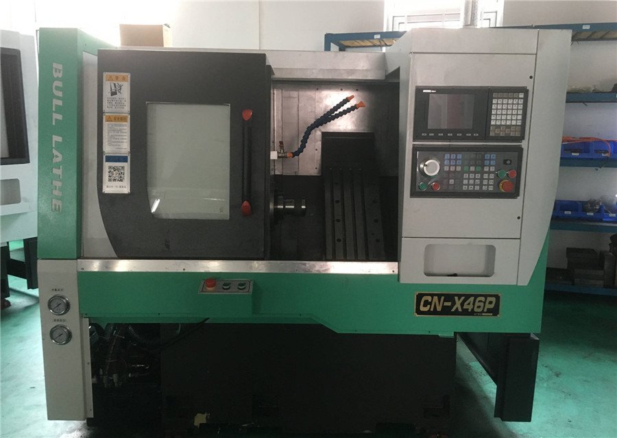 420mm swing over bed CNC lathe –285mm machining length-Manual Lathe Machine, Economic CNC Lathe Machine, Heavy Duty Flat Bed CNC Lathe Machining Center