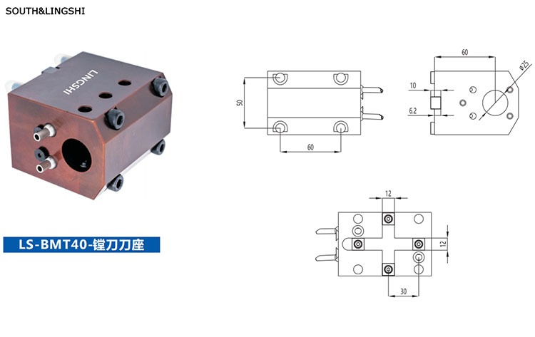 Static boring tool holder-Manual Lathe Machine, Economic CNC Lathe Machine, Heavy Duty Flat Bed CNC Lathe Machining Center