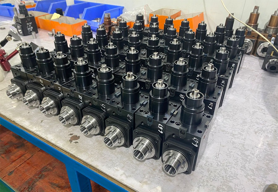 Rotary tool holder BMT55R-ER25-90-Manual Lathe Machine, Economic CNC Lathe Machine, Heavy Duty Flat Bed CNC Lathe Machining Center