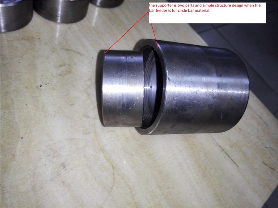 oil pushing bar feeder-bar material diameter range Ø8-Ø18, Ø18-Ø26,Ø26-Ø34,Ø34-Ø42-Manual Lathe Machine, Economic CNC Lathe Machine, Heavy Duty Flat Bed CNC Lathe Machining Center