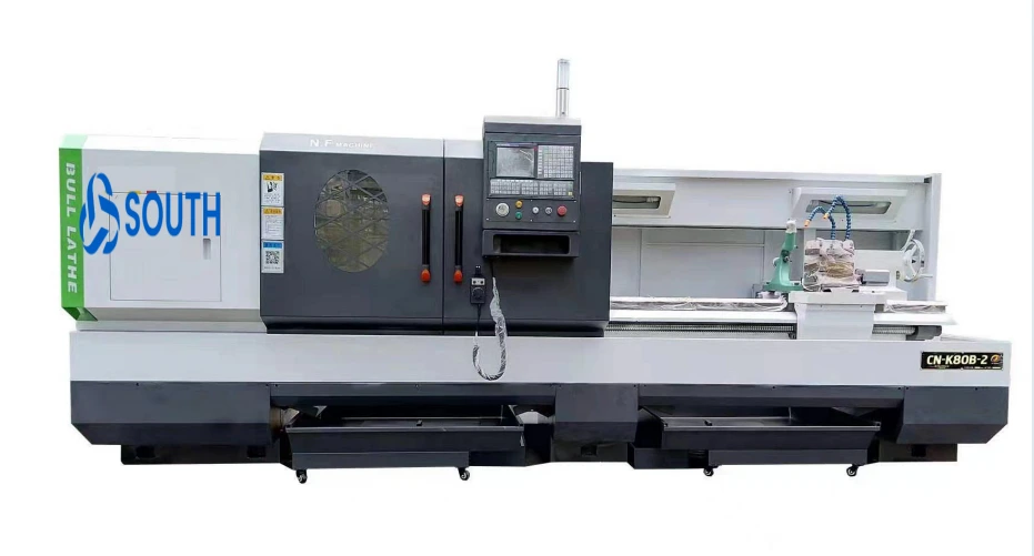 Torno CNC de alta resistência para serviços pesados ​​CN-K80B-2 1