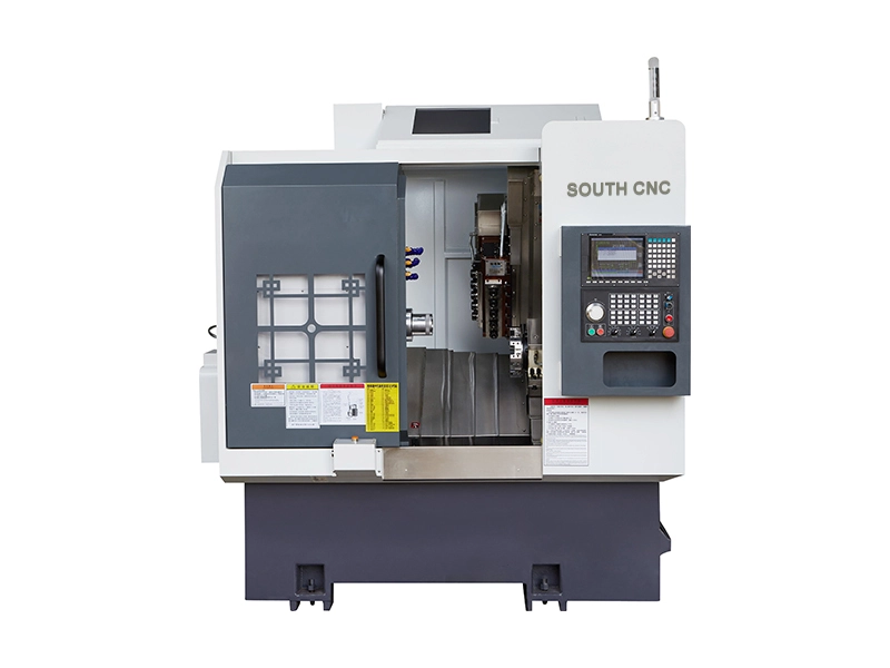 Centro de torneado CNC CK46-5+5+Y 1