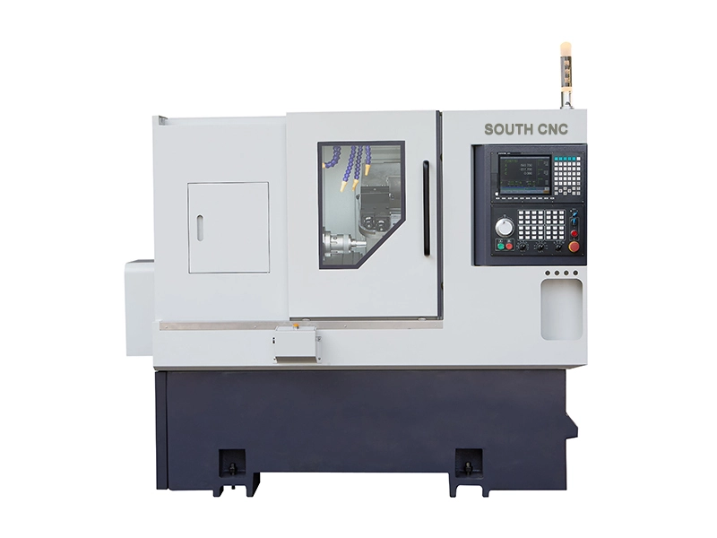 cnc lathe turning center  CK52-2 1