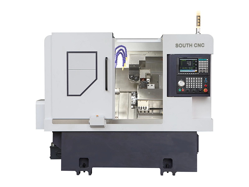 Centro de torneado CNC CK46SI para ranuras interiores en espiral 1