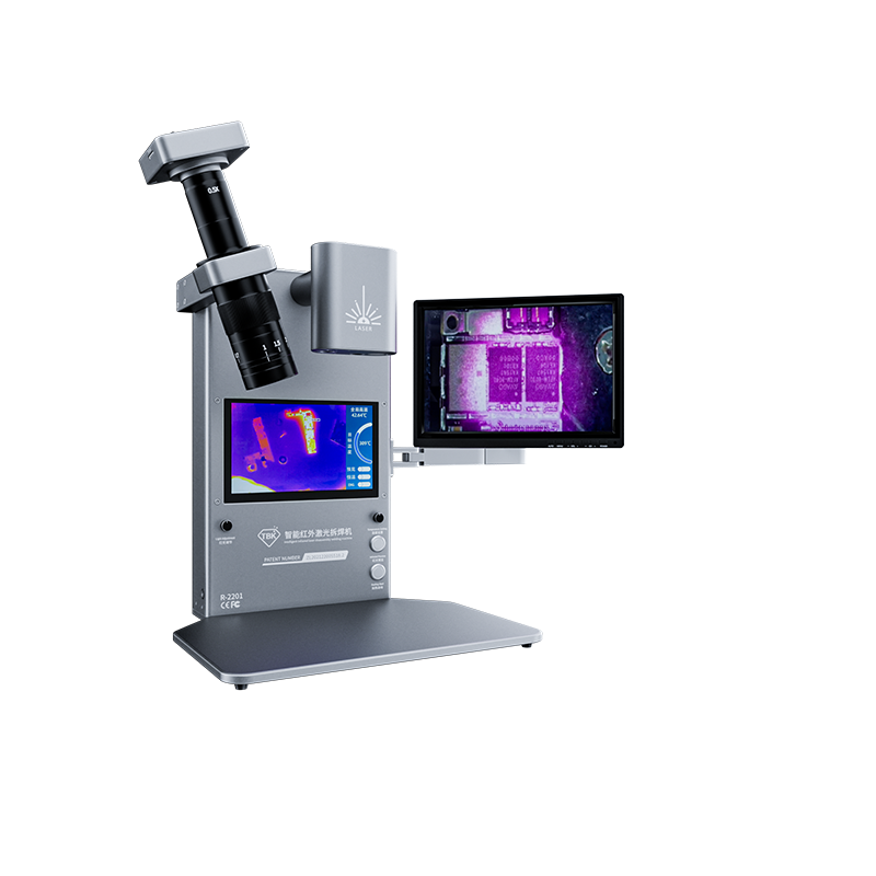 TBK R-2201 : Machine de soudage laser 3 en 1 avec caméra thermique et microscope 4K 3