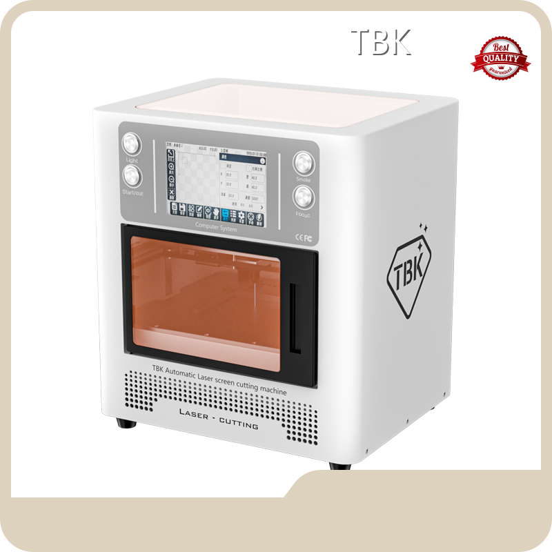 تم توفير آلة الليزر الأزرق الأمامية المخصصة TBK 1