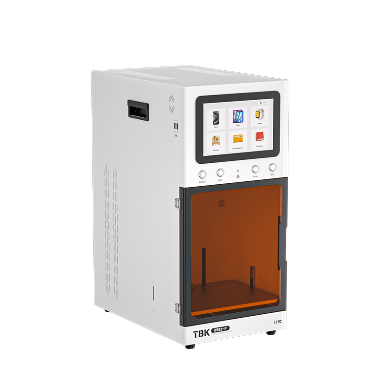 Machine laser UV tout-en-un pour téléphones TBK 958ZP | Grande zone de travail pour la réparation de vitres arrière, d'écrans et la gravure 4