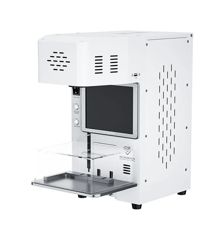 TBK-958F 20W iPhone Laser Machine for iPhone Back Glass Removal, Engraving & Marking 1