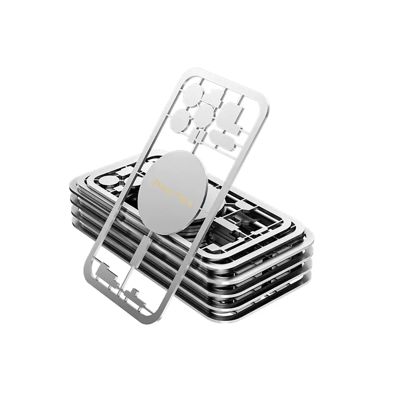 TBK Protective Steel Sheet Set | 1:1 Alignment for All iPhone Laser Back Glass Repair 1