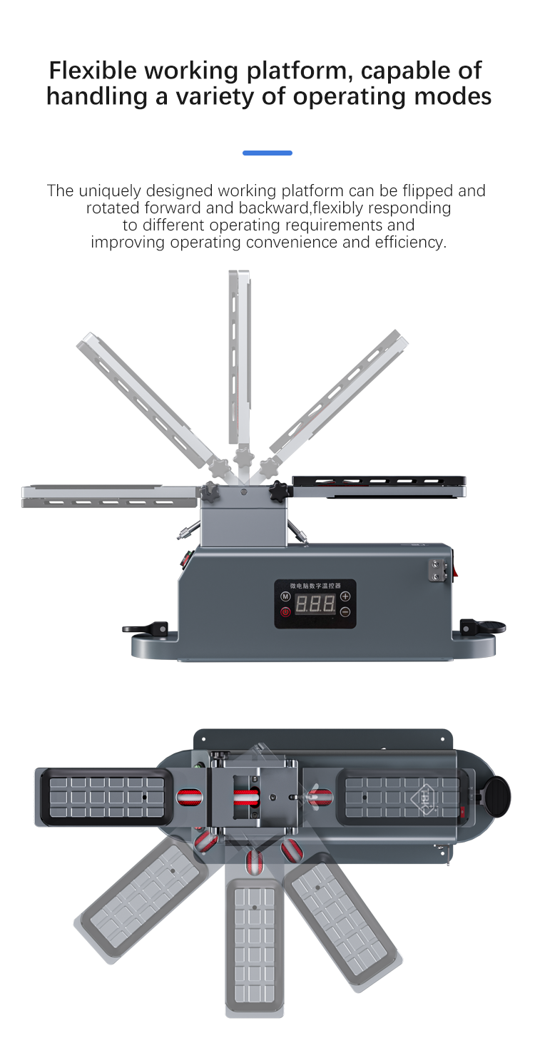 TBK-988X Döndürülebilir LCD Ekran Ayırıcı | Kolay Kullanım