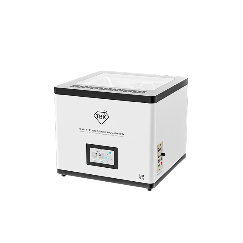 TBK 938F Mini Polidora de Tela de Mesa com Duas Estações para Reparo de Arranhões 1