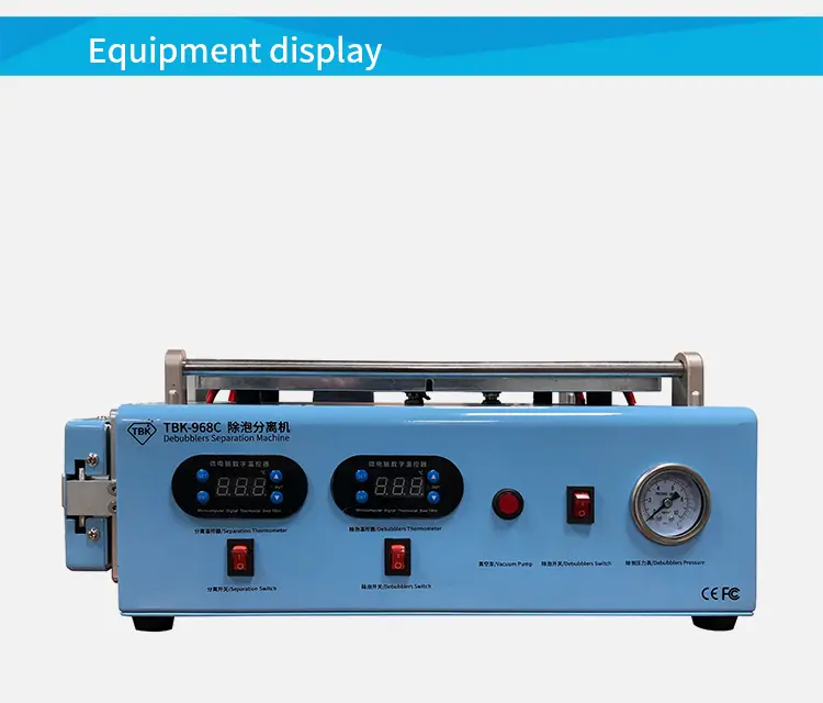 TBK 968C 2-in-1 Bildschirmtrennmaschine, LCD-Separator &amp; Blasenentferner 1