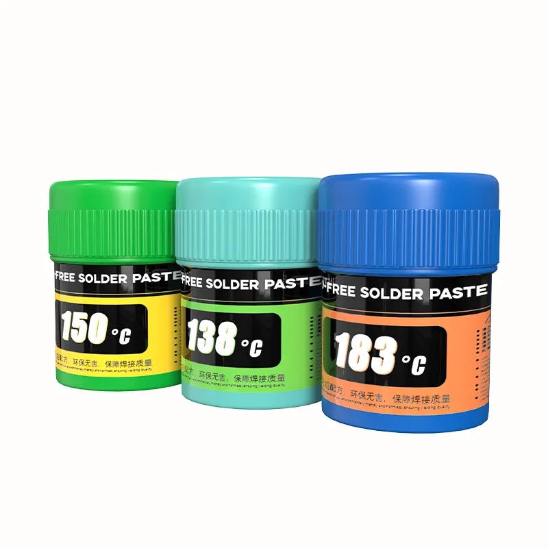 Pasta de solda TBK sem chumbo, 50g, sem lavagem, para reparos em eletrônicos e SMT. 1