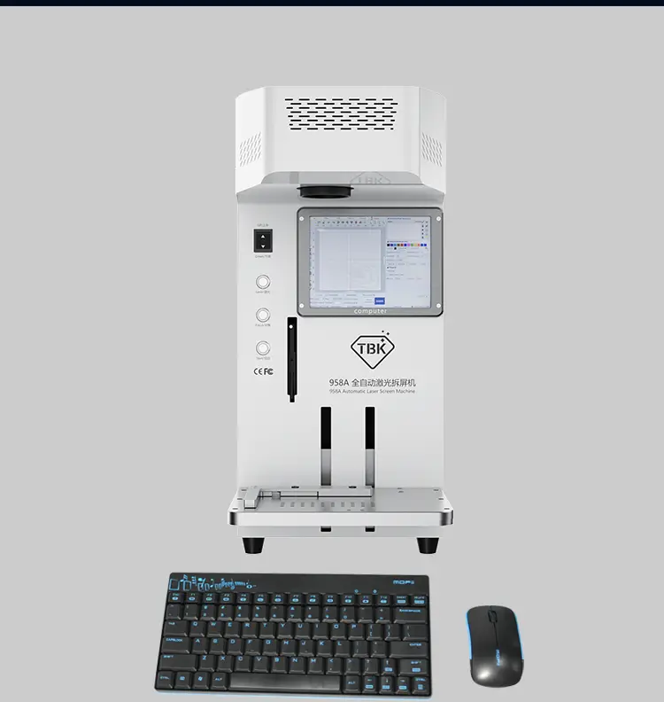 آلة النقش والفصل بالليزر الأوتوماتيكية TBK 958A بقدرة 500 واط 1