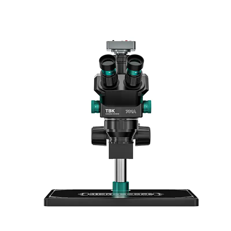 Microscopio de soldadura TBK 701A | Microscopio digital de 48 MP para electrónica y reparación de placas de circuito impreso 1