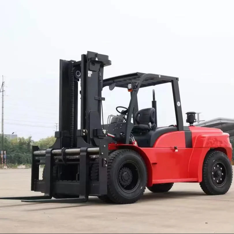 Vlift 8ton Hydraulic Diesel Forklift Lifting Height 4m 1