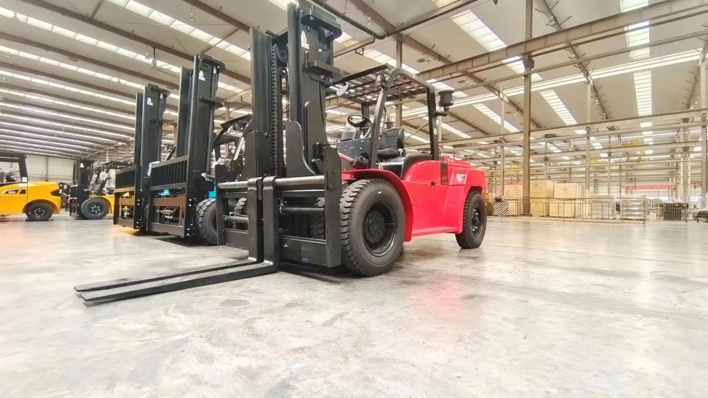 Vlift 8ton Hydraulic Diesel Forklift Lifting Height 4m 5