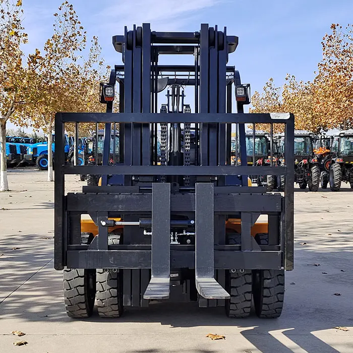Hot Sale Diesel Forklift 5ton Diesel Forklift With Forklift Attachment Roll Clamp/block Clamp 3