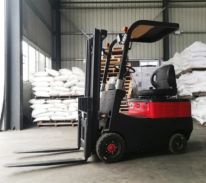 Cheapest 1.0 Ton Cpd20 Electric Mini Forklift With Charger With Battery In Stock 2