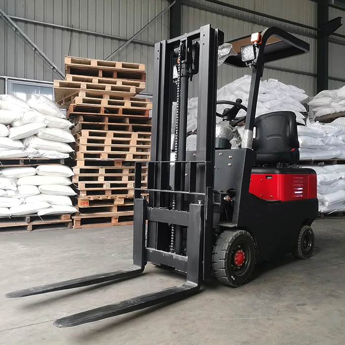 Cheapest 1.0 Ton Cpd20 Electric Mini Forklift With Charger With Battery In Stock 4