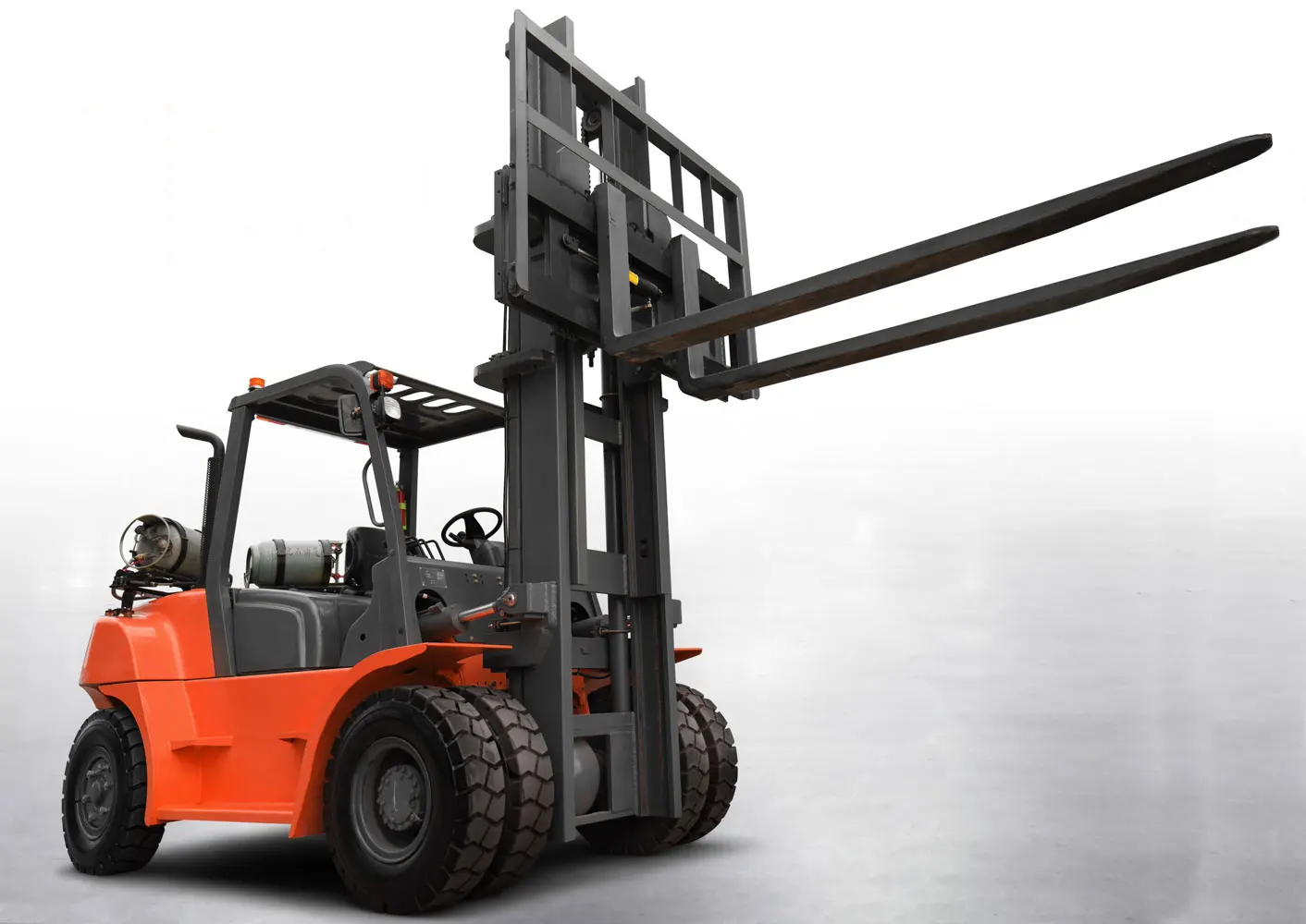 Usa Best Price Forklift Epa 5 Ton Hydraulic Lpg & Gasoline Dual Fuel Forklift Lifting Height 3000mm 2