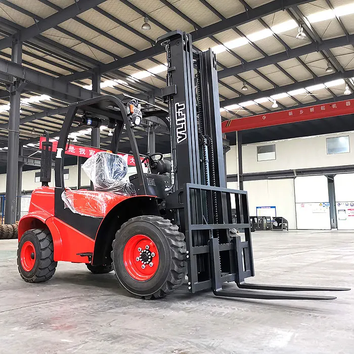 Vlift 3 Ton 3000kg Rough Terrain Diesel Forklift Lifting Height 3000mm Machine For Sale 3