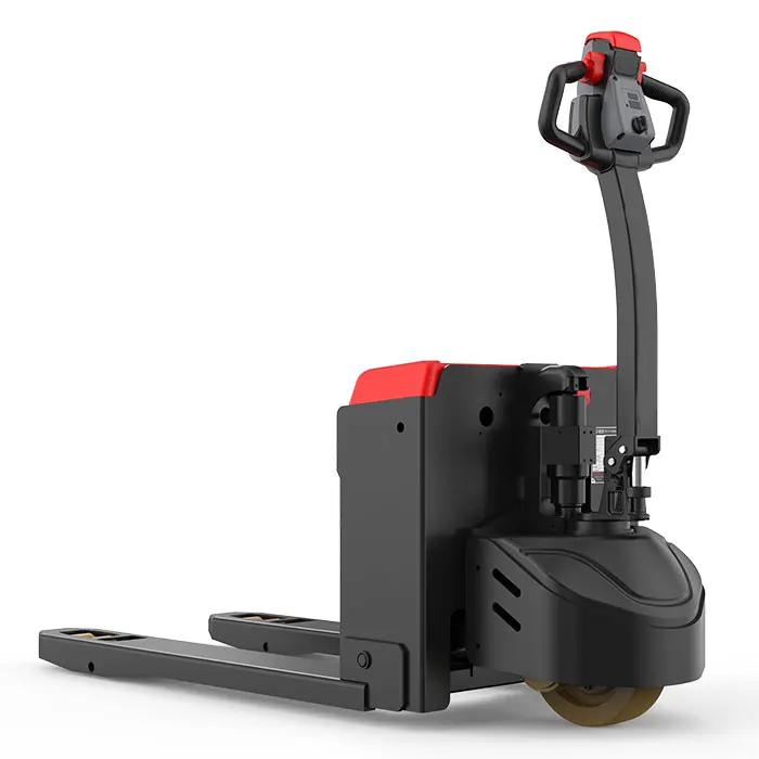 Factory Low Price 3000kg Pu Wheel Electric Forklift Pallet Truck 5