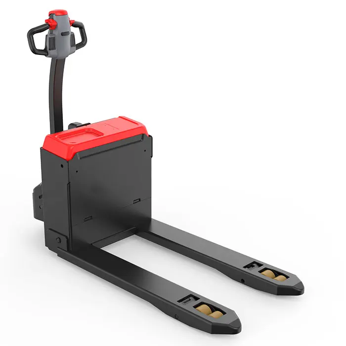 Factory Low Price 3000kg Pu Wheel Electric Forklift Pallet Truck 4