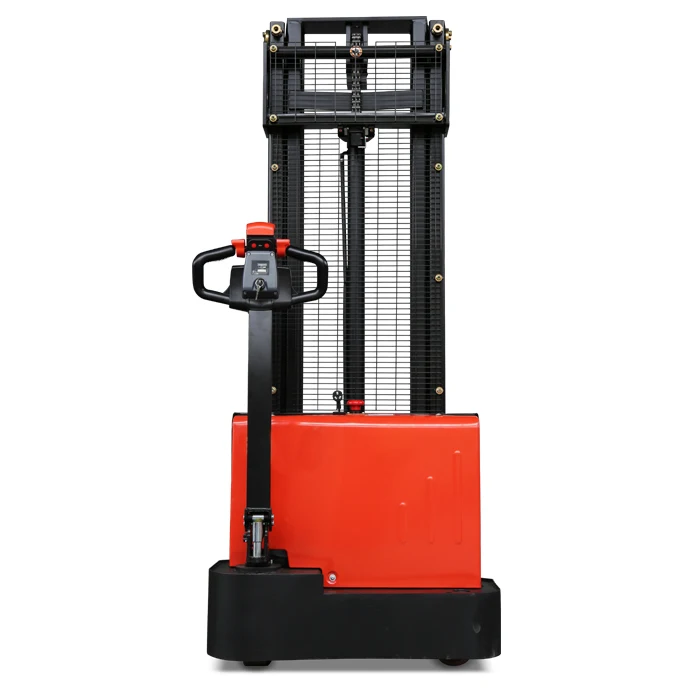 1 Ton Lifting 3m Full Electric Forklift Stacker With Cheap Price 3