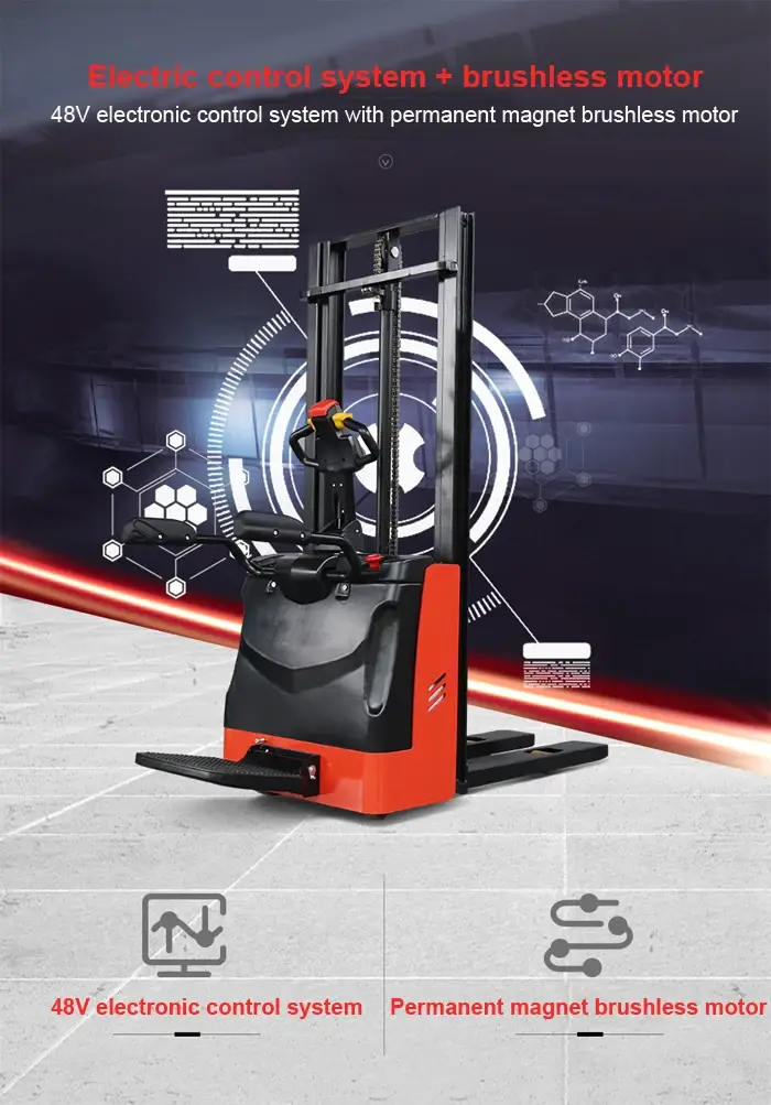 Fully Electric Pallet Stacker None Wholesale - VLIFT 4