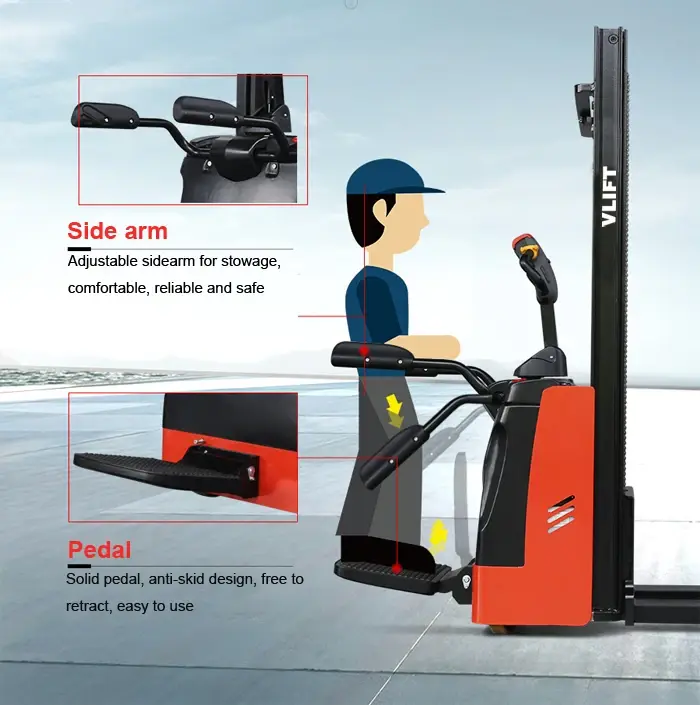 Fully Electric Pallet Stacker None Wholesale - VLIFT 3